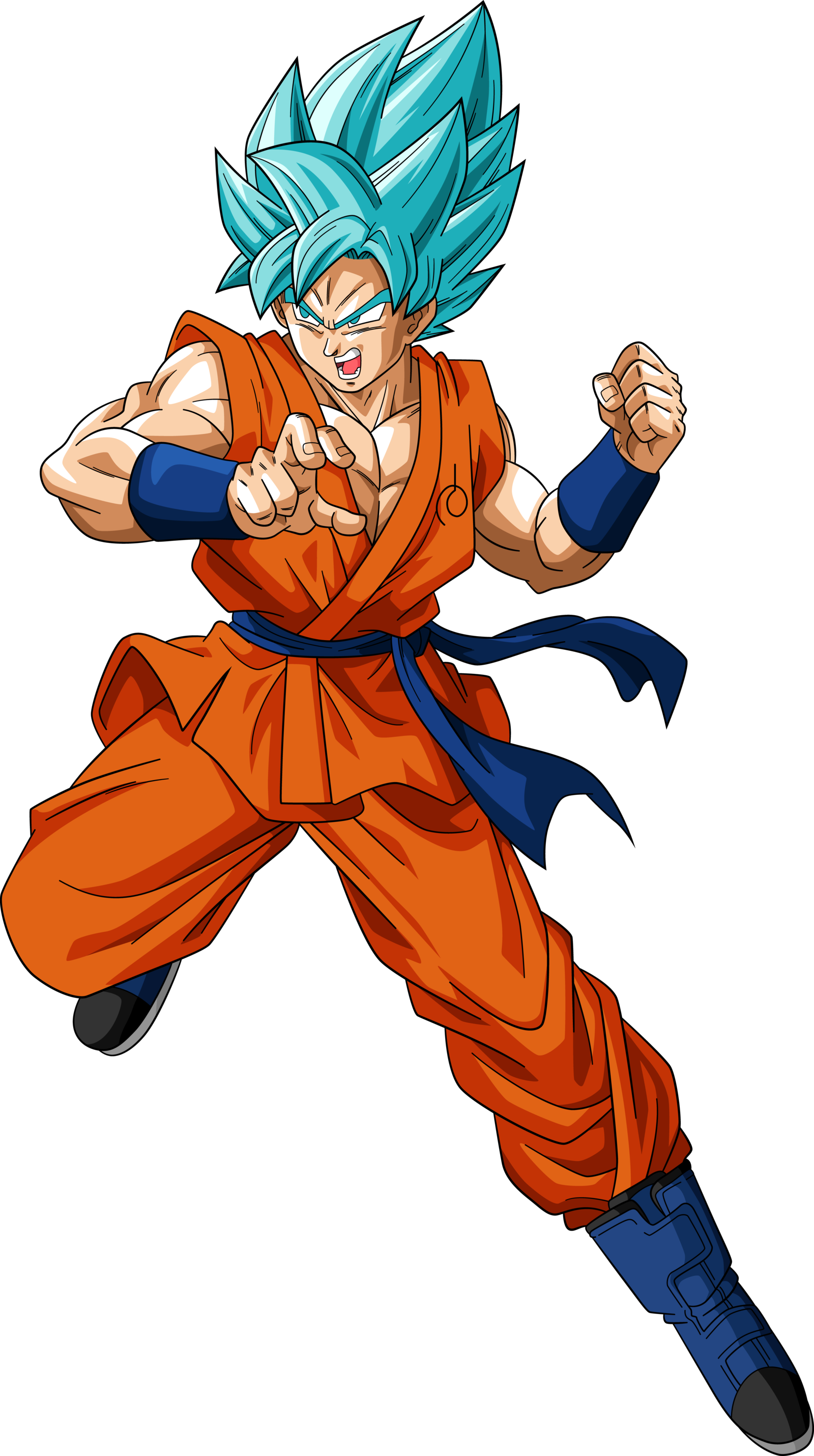 Super Saiyan Blue Goku By Rayzorblade189-d9o29ki - Numbers On Your Parents Credit Card (1600x2861), Png Download