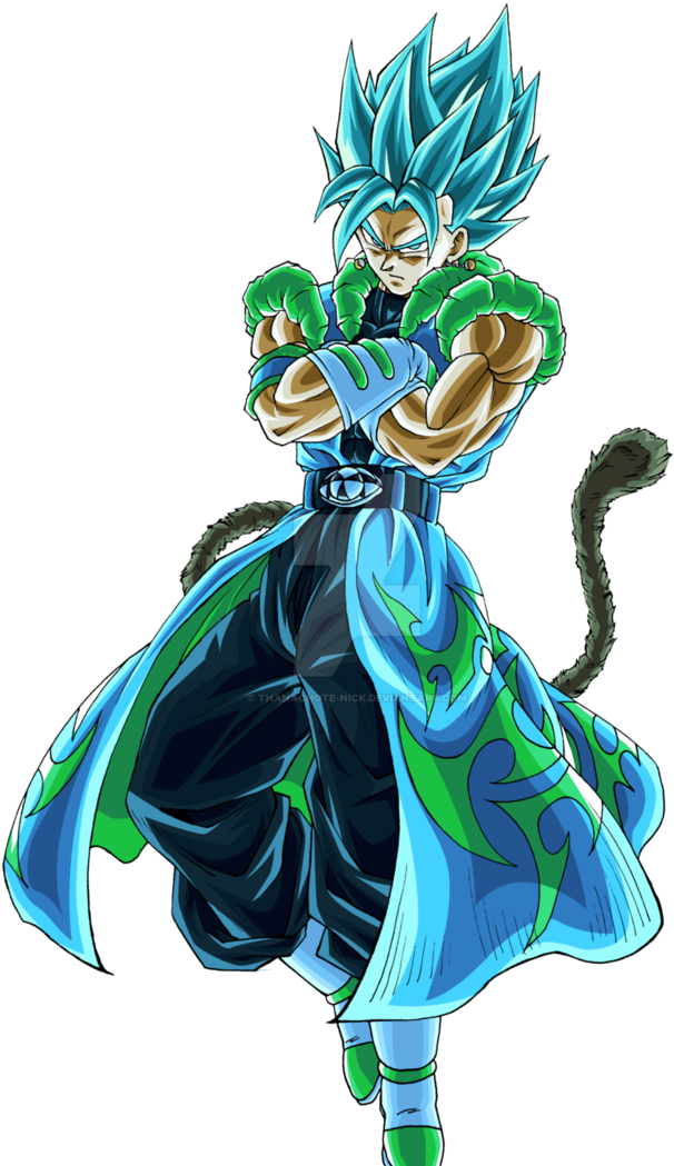 Gran Blue Goku - Dragon Ball Xenoverse Fanart (752x1063), Png Download