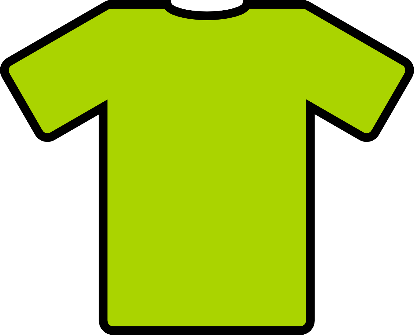Kids Free Download Clip Art On - Tshirt Clip Art (1331x1077), Png Download