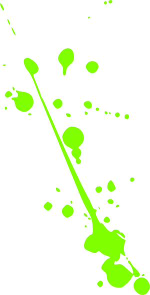 How To Set Use Green Paint Splat Clipart (300x590), Png Download