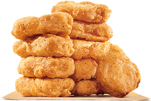 Burger King Chicken Nuggets (500x540), Png Download
