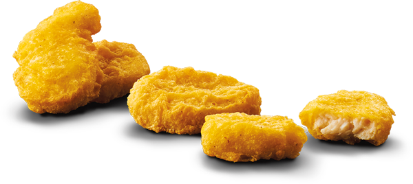 Tovább A Happy Meal Oldalára - Bk Chicken Nuggets (600x268), Png Download