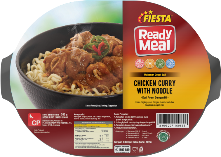Fiesta Ready Meal Chicken Curry With Noodle (800x676), Png Download