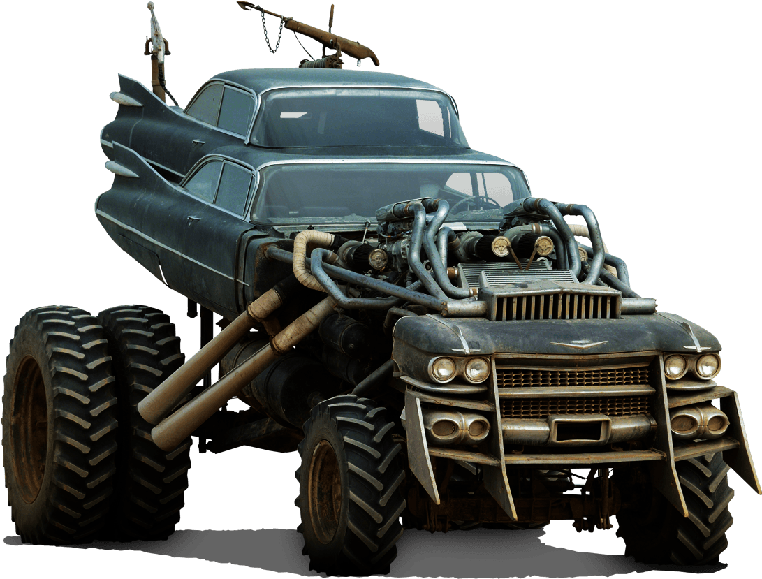 Slideshow Image - Mad Max Vehicle (1600x1100), Png Download