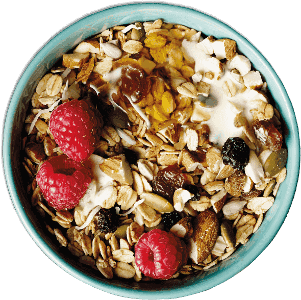 Carman's - Carman's Classic Fruit & Nut Muesli (10 Units) (590x588), Png Download