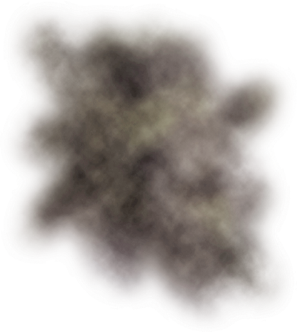 Fire Smoke Cloud Clipart Clip Art Free Stock - Smoke Clip (432x480), Png Download