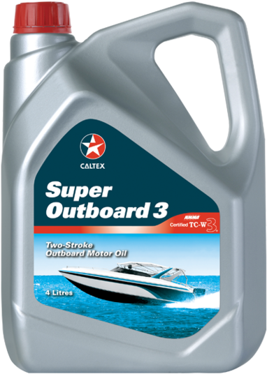 Caltex Super Outboard 3 Oil 3 4l (763x571), Png Download