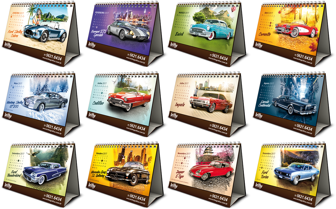 Calendário Carros (1200x778), Png Download