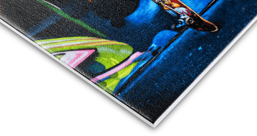 Fine Art Canvas Board (834x442), Png Download