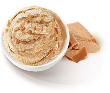Helado De Dulce De Leche (590x590), Png Download