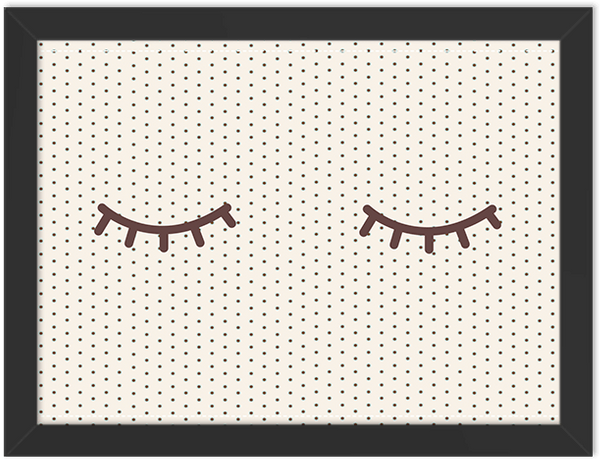 Quadro-olho (687x687), Png Download