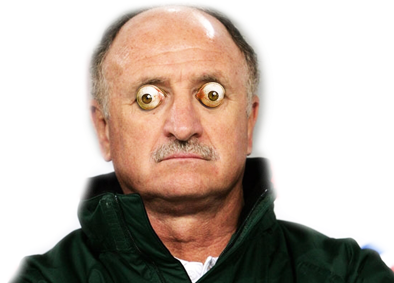 Olho Neles, Felipão (796x567), Png Download