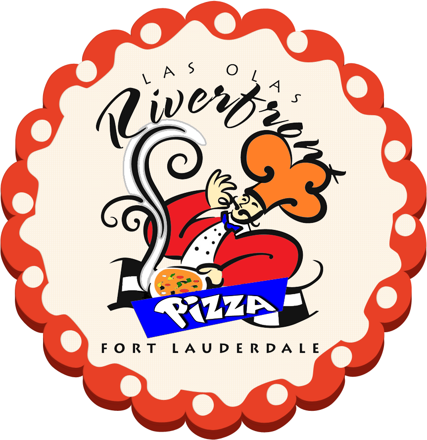 Las Olas Riverfront Pizza (900x900), Png Download