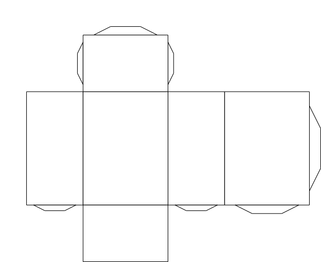 Paralelepipedo Reto Retangulo (649x529), Png Download