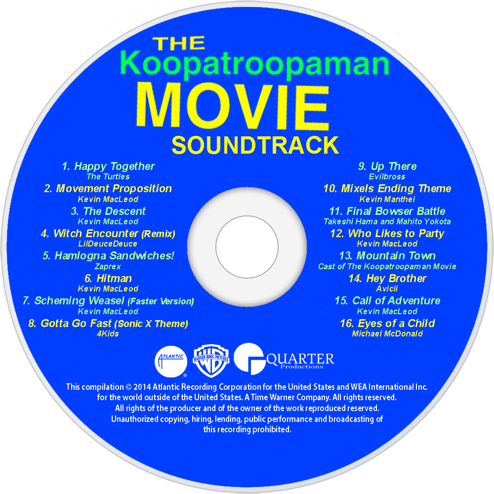 Tktmmovieostcddisc (1000x1000), Png Download
