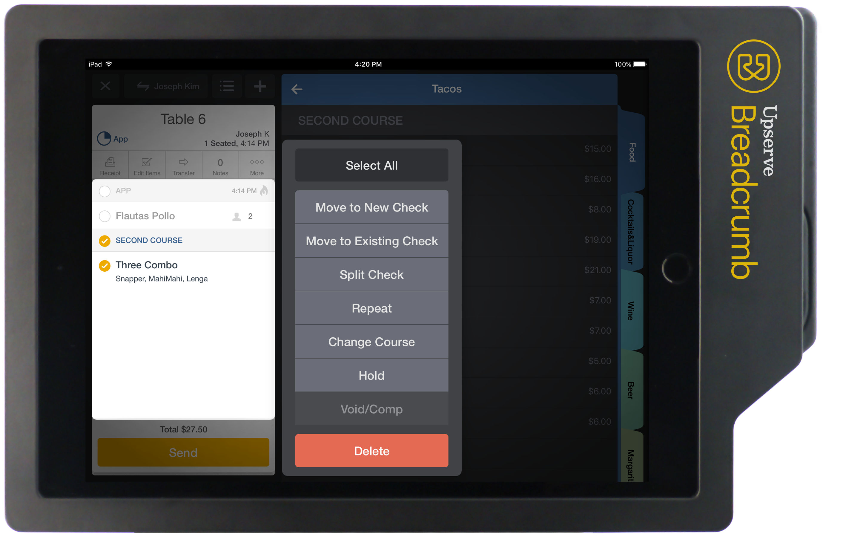 Breadcrumb Restaurant Pos Demo (3000x2000), Png Download