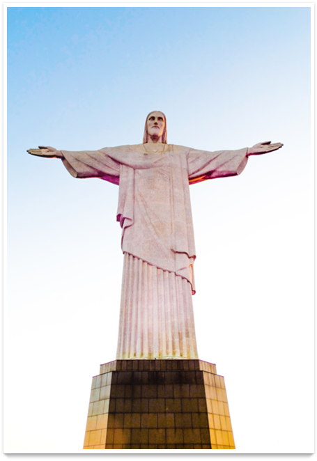 Poster Cristo Redentor- Rio De Janeiro De Bruna Guersonna (800x800), Png Download