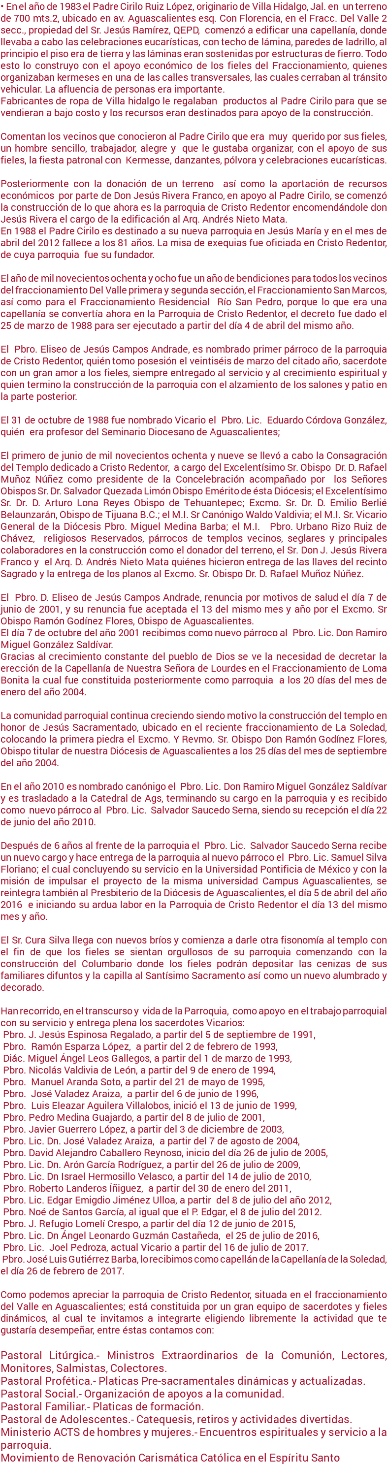 En El Año De 1983 El Padre Cirilo Ruiz López, Originario (786x2973), Png Download