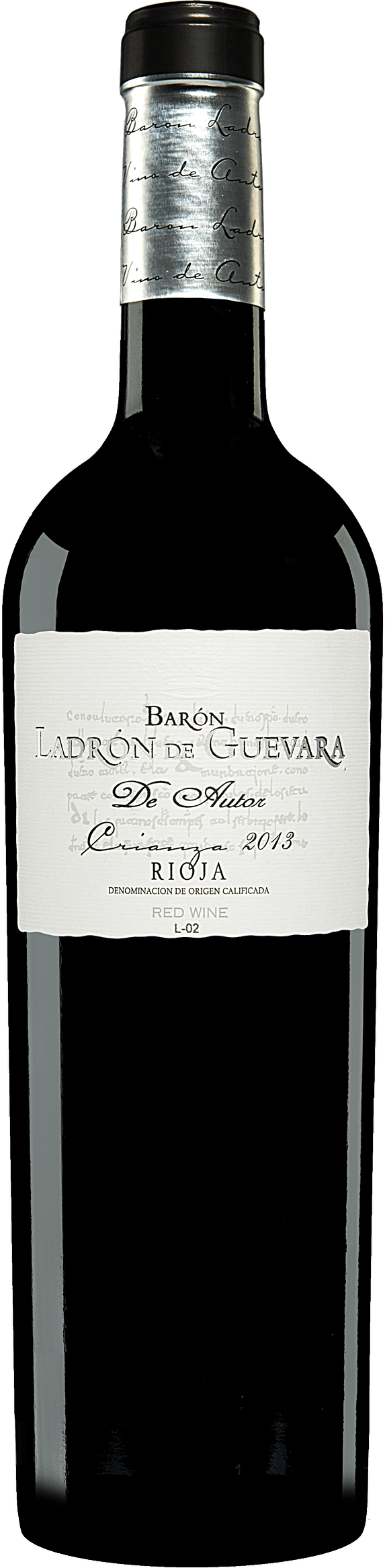 Barón Ladrón De Guevara De Autor Crianza (573x2331), Png Download