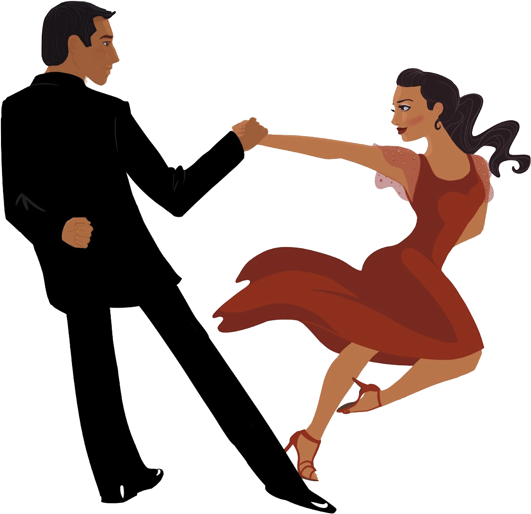 Tango Ballroom Latin Dancing (1600x1334), Png Download