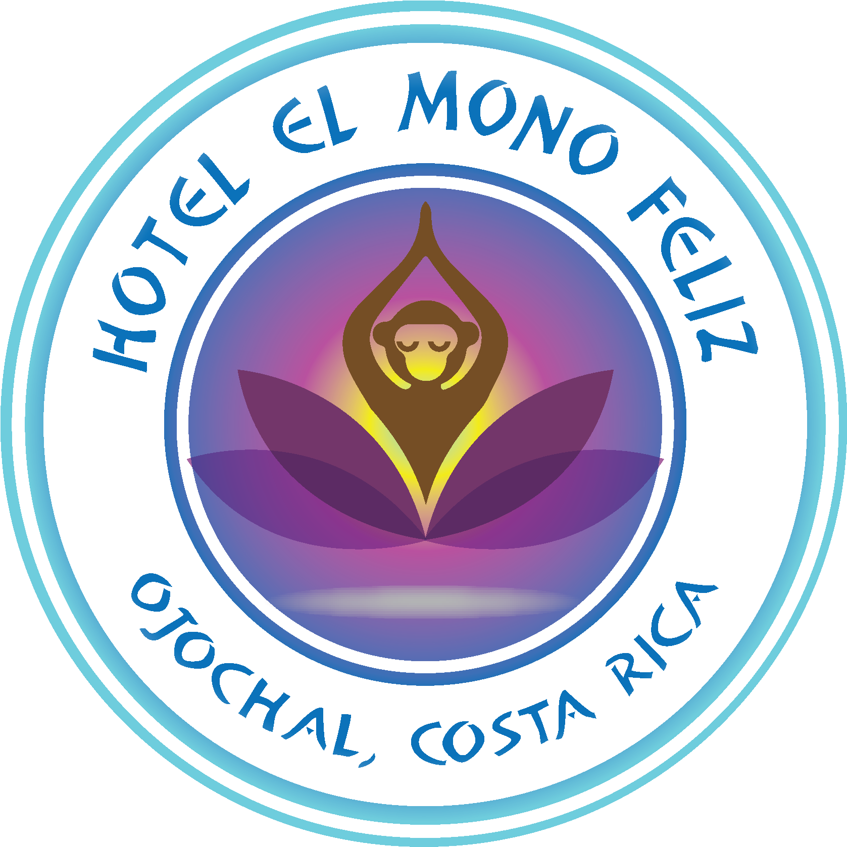 Happy Monkey Logo V1 Rev Cmyk (1701x1701), Png Download