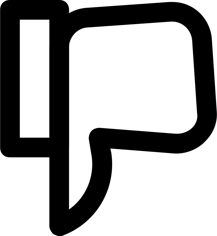 Thumb Down Icon Png (900x980), Png Download