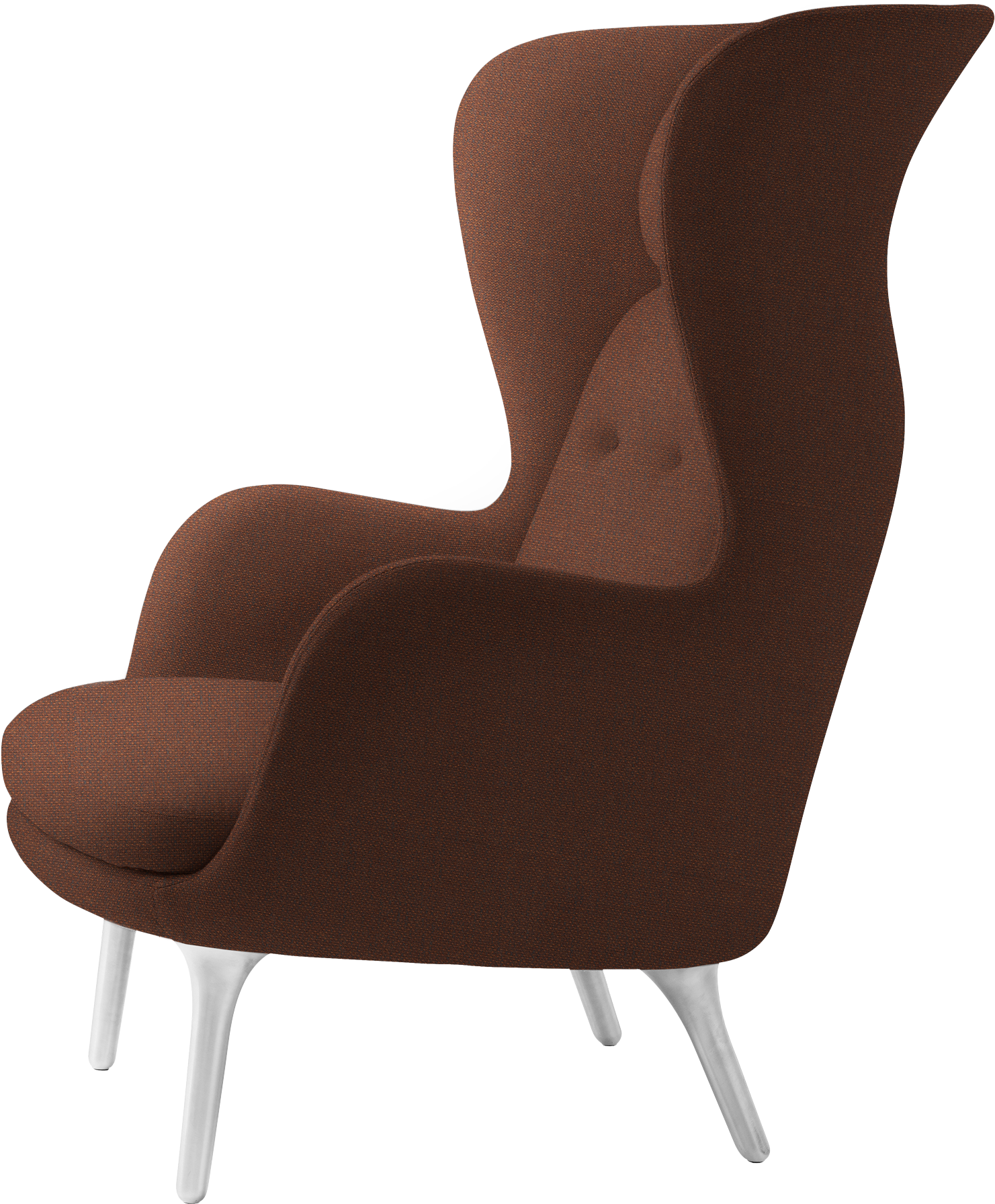 Ro Jaime Hayon Lounge Chair Dark Orange (1600x1840), Png Download