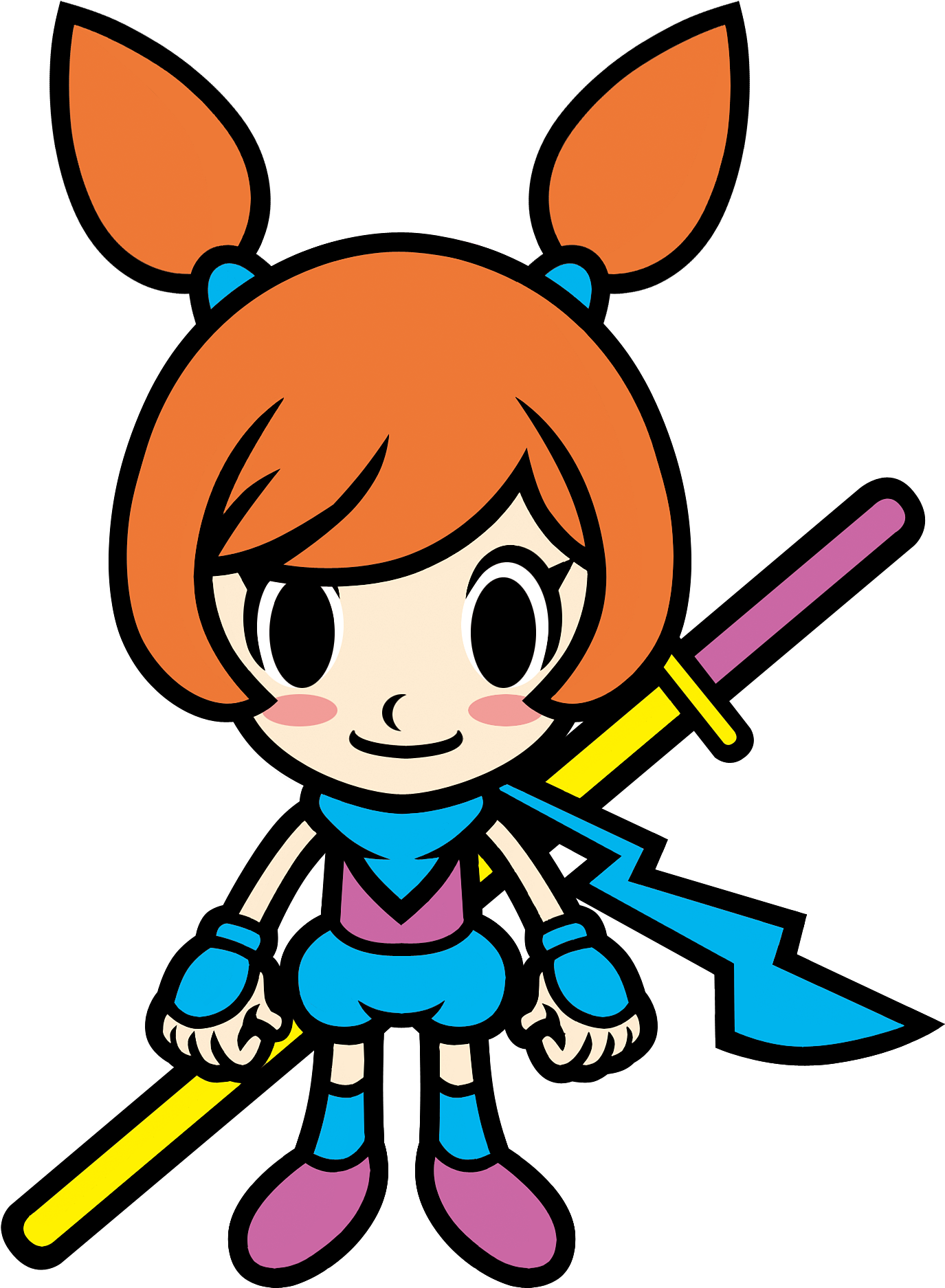 Wiiu Game&wario Char05 E3 (1400x1900), Png Download