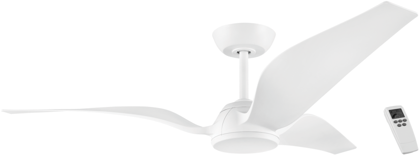 Seagull 3 Blade Abs 56'' 1420mm Dc Remote Ceiling Fan (1024x1024), Png Download