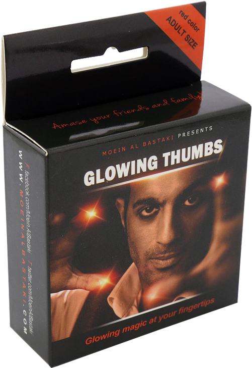 Moein Al Bastaki Glowing Thumbs Ultra Bright Version (595x822), Png Download