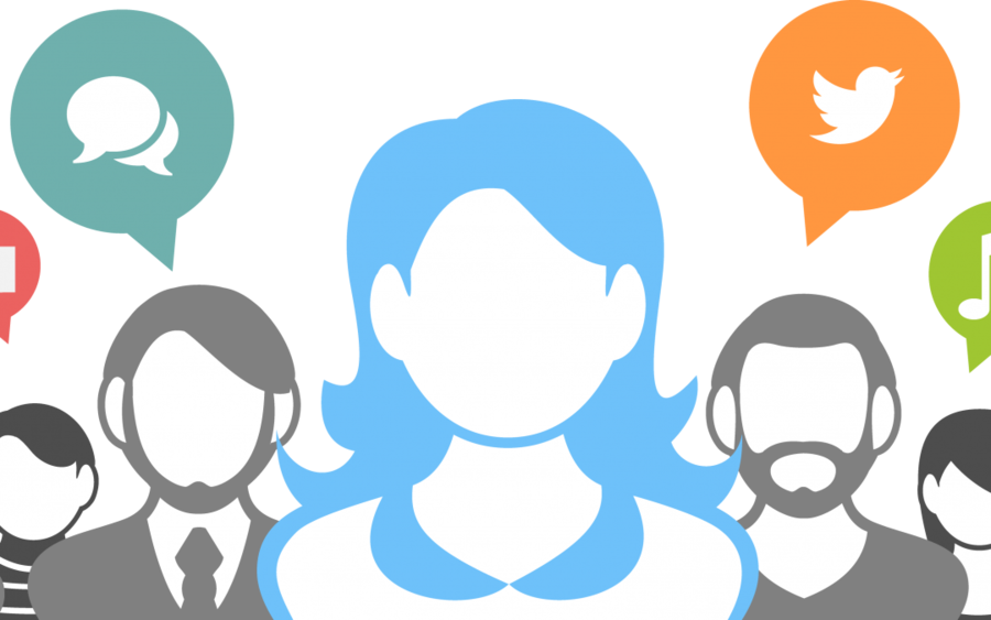 Clientes Redes Sociais Clipart Social Media Marketing (900x563), Png Download