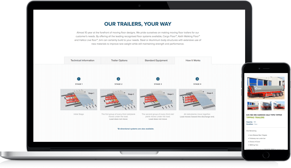 Responsive View Of Bmi Trailers (1021x591), Png Download