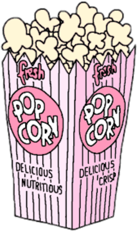 Palomitas Sticker (472x792), Png Download