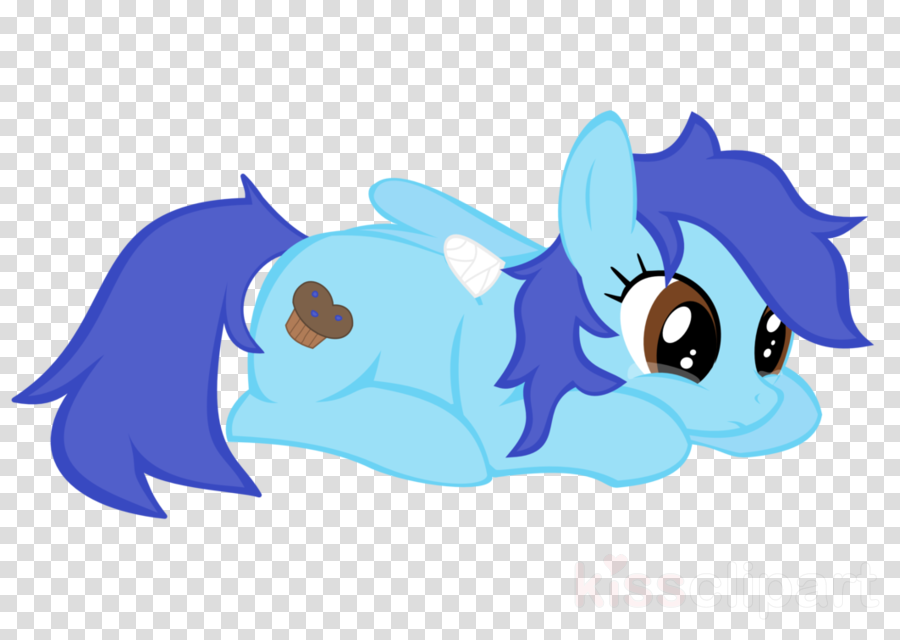 Blueberry Muffin Pony Clipart Pony American Muffins (900x640), Png Download