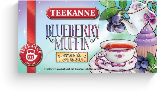 Blueberry Muffin (700x513), Png Download