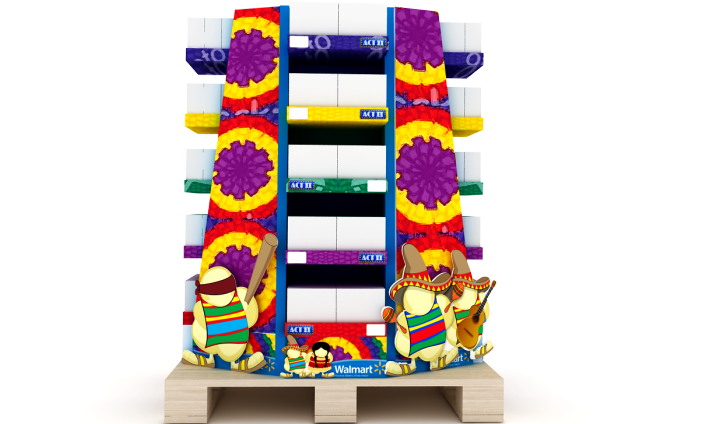 Act Pallet Display (700x467), Png Download