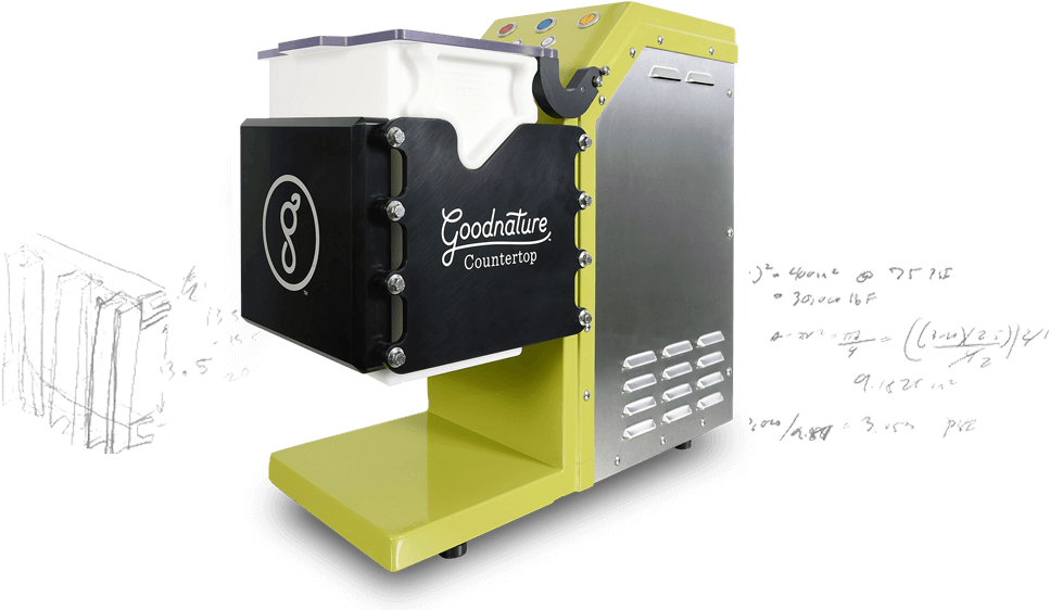 Commercial Cold Press Juicer Goodnature Countertop (1000x567), Png Download