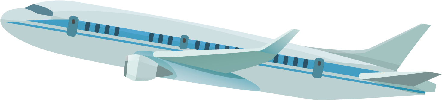 Wide Body Aircraft Flying (1500x1500), Png Download