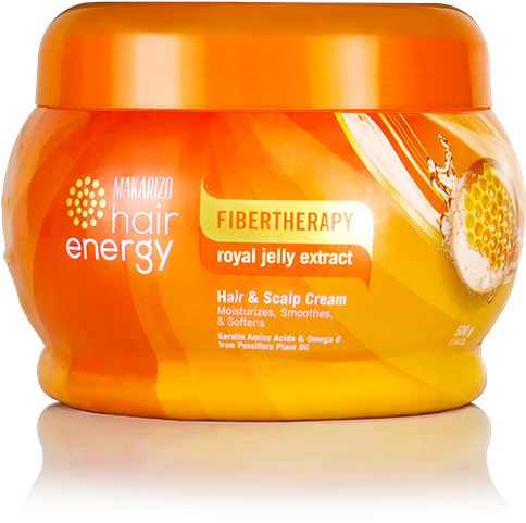 Fibertherapy Hair & Scalp Cream With Royal Jelly Extract (640x640), Png Download