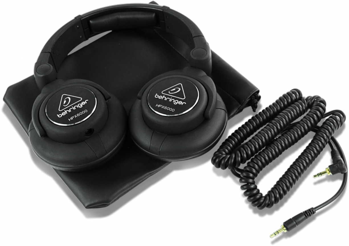 Behringer Hpx6000 Dj Headphones (1224x1224), Png Download