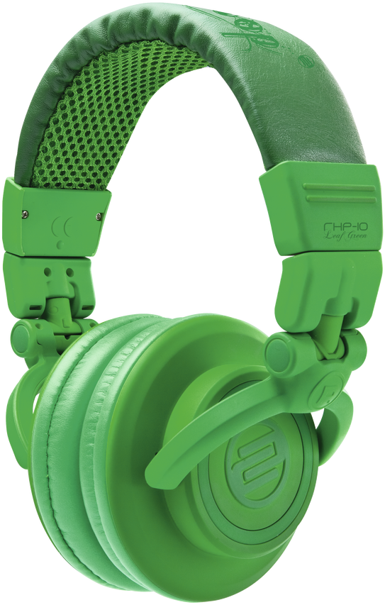 Reloop Rhp-10 Dj Headphones Green (900x900), Png Download