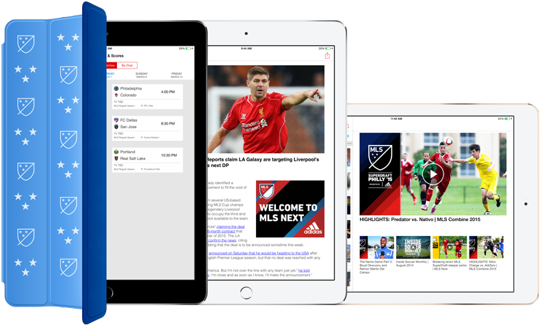 Mls For Ipad (1000x500), Png Download