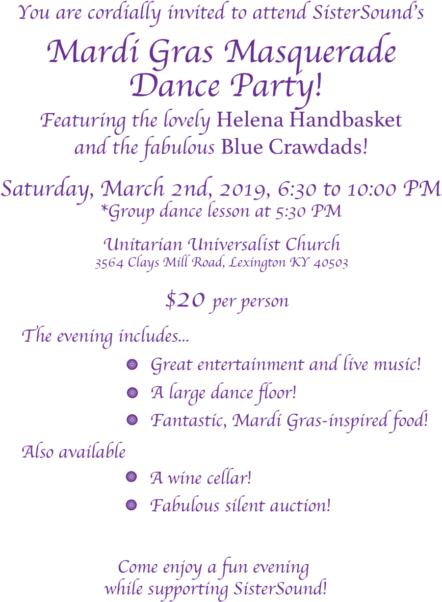 Mardi Gras Info Web (1000x1333), Png Download