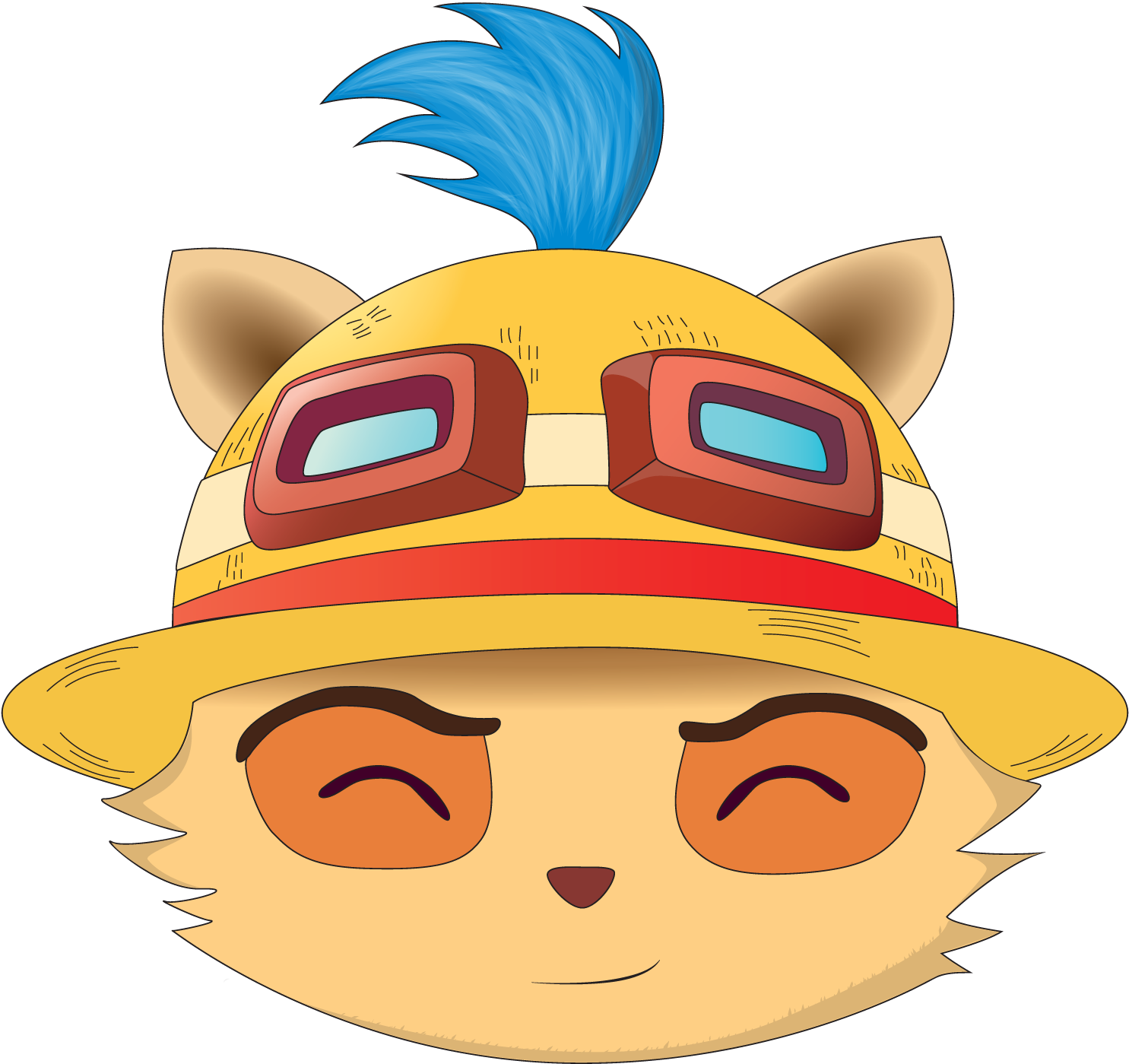 Luffy.png (1500x1500), Png Download