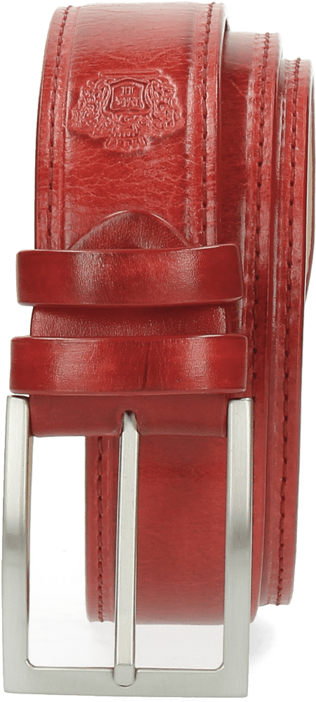 Belts Larry 1 Red Buckle Classic (1024x1024), Png Download