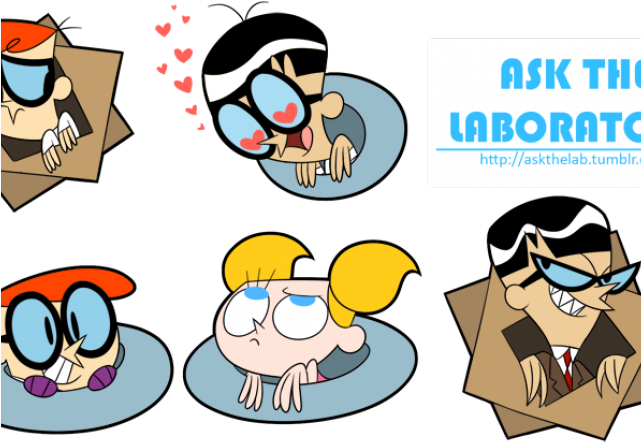 Dexters Laboratory Clipart Lab Work (640x480), Png Download
