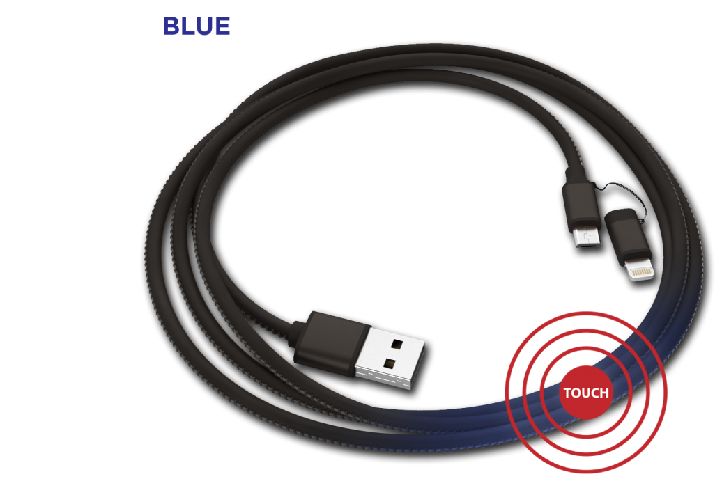 Chameleon Usb Charging Cable (1250x781), Png Download