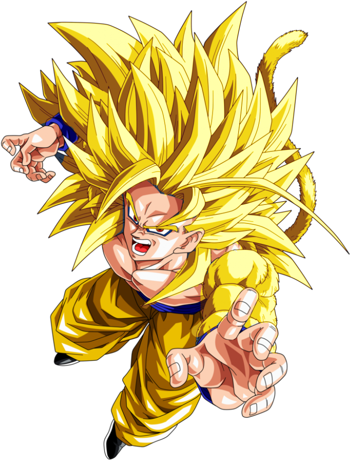 Cac Goku Gt (760x1000), Png Download