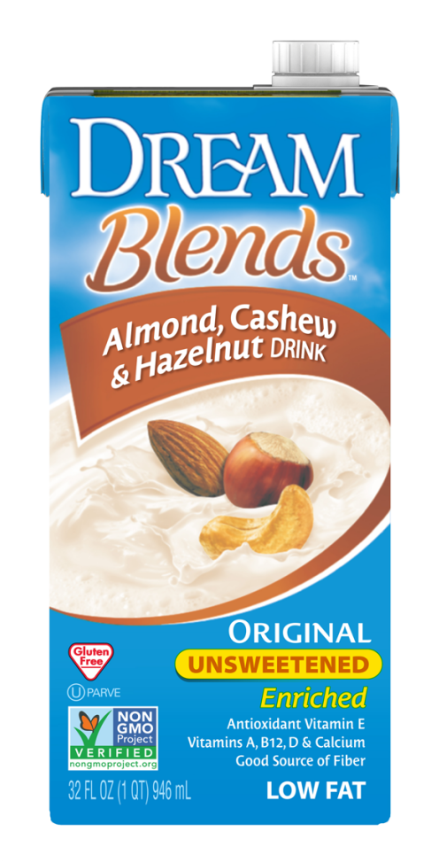 Unsweetened Almond, Cashew & Hazelnut Drink (1024x1024), Png Download