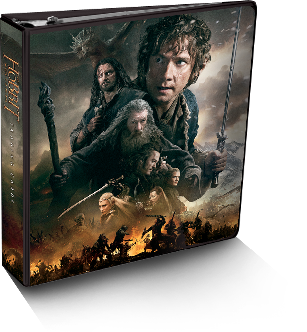 The Battle Of The Five Armies Trading Cards (648x720), Png Download